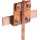 Dehn 365047 Falzklemme Cu Klemmbereich 0,7-10mm mit Überleger für Rd 7-10mm FK ZS 7.10 KBF0.7 10 CU