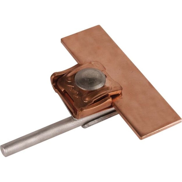 Dehn 365117 Zweimetall-Falzklemme St/tZn-Cu Klemmbereich 0,7-8mm für Rd 6-10mm ZMFK KB 6.10 KBF0.7 8 STTZN CU