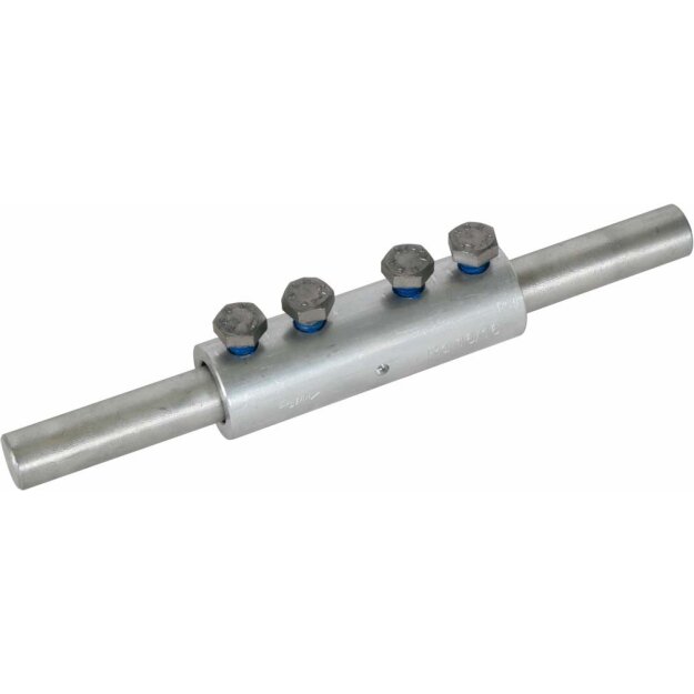 Dehn 385216 Verbindungsmuffe Al f. Rd 16/16mm m. 4 Schrauben M8x12mm
