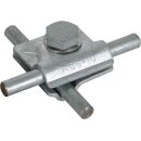 Dehn 390550 MV-Klemme St/tZn f. Rd 8-10mm m....