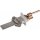 Dehn 460147 Zweimetall-Trennklemme Cu-St/tZn mit KS-Verbinder für 6-10/Fl 30-40mm mit Schirm ZMTK 6.10 FL30.40 CU STTZN