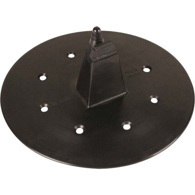 Dehn 552030 Dachdurchführung D 250mm Kunststoff für Rd 8-10-16 und Fl 20x2,5-30x3,5mm DDF 8 10 16 FL20.30 D250 K
