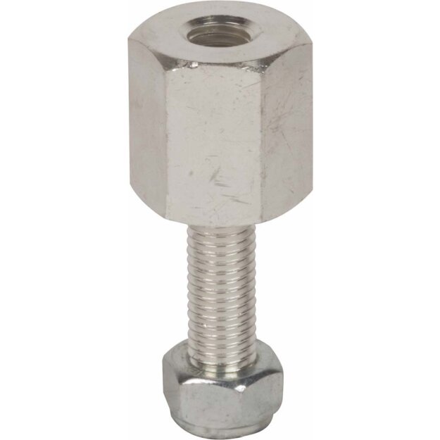 Dehn 705504 Anschlussstück Ausfür C mit Innengewinde M12 und Bolzen M12x40mm zum Anschrauben AS SCHR M12 M12 40