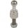 Dehn 755645 Kugelfestpunkt D 25mm gerade mit Gewindebolzen und Mutter M16x45mm KFP 25 M16 45 SSM