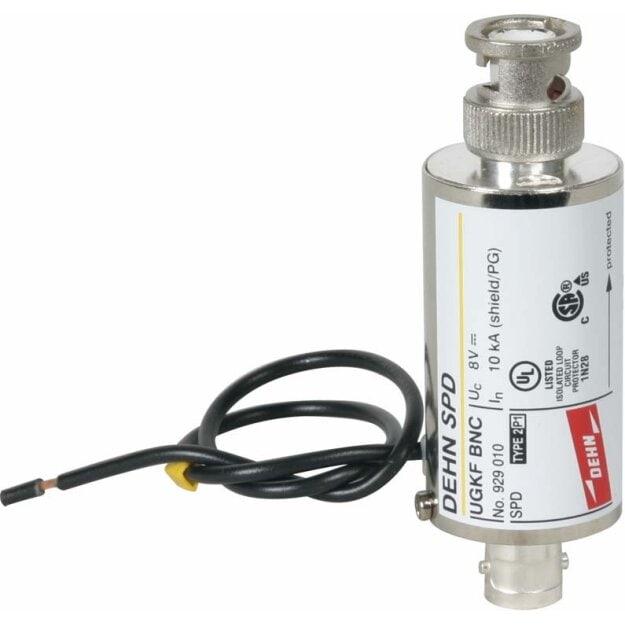 Dehn 929010 Überspannungsableiter Kabeladapter mit BNC-Stecker und Buchse UGKF BNC