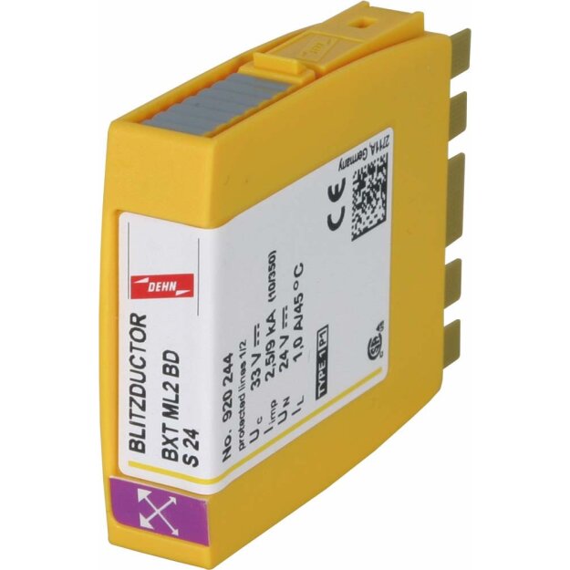 Dehn 920244 Kombiableiter-Modul für 1 Doppelader BLITZDUCTOR XT mit LifeCheck