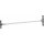 Dehn 106120 DEHNiso-Distanzhalter für Rd 16mm L 690mm mit Befestigungsplatte DIDH 16 690 BP V2A GFK