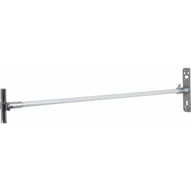 Dehn 106123 DEHNiso-Distanzhalter für Rd 16mm L 1030mm mit Befestigungsplatte DIDH 16 1030 BP V2A GFK