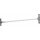 Dehn 106123 DEHNiso-Distanzhalter für Rd 16mm L 1030mm mit Befestigungsplatte DIDH 16 1030 BP V2A GFK