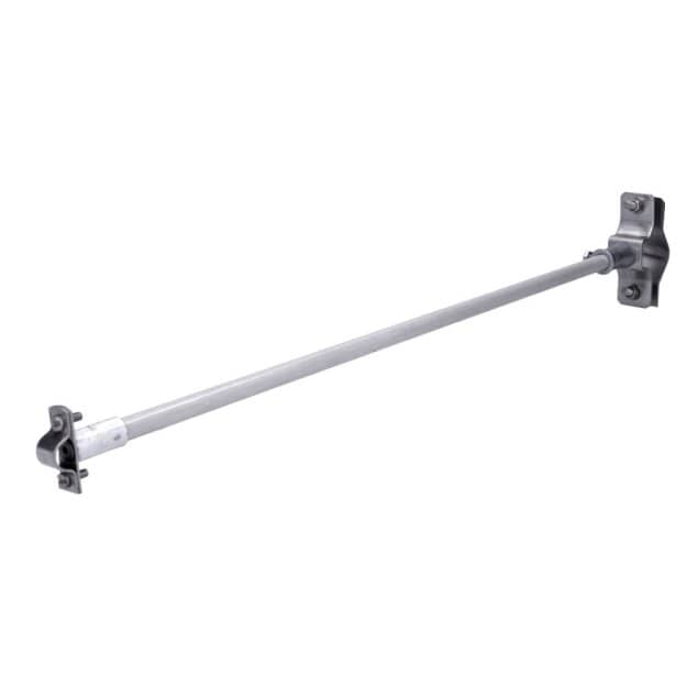 Dehn 106226 DEHNiso-Distanzhalter für Rd 16mm L 675mm mit Rohrschelle D 40-60mm DIDH 16 690 RS40.60 V2A