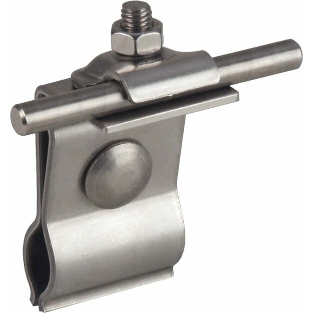 Dehn 223010 Dachleitungshalter NIRO für Metalldächer Anschlusswulst Rd 20-25mm für Rd 6-10mm DLH KB 6.10 RSF20.25 V2A