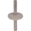 Dehn 276056 Tropfwasser-Schutzscheibe K-grau geschlitzt D...