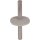 Dehn 276056 Tropfwasser-Schutzscheibe K-grau geschlitzt D 37mm H 4,7mm B 7,5mm MS 37 4.7 B7.5 K GR