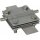 Dehn 319229 Kreuzstück NIRO (V4A) für Rd 7-10/7-10mm Rd 7-10/Fl 40mm-Fl 40/40mm mit Zwischenplatte KS 7.10 7.10 FL40 ZP V4A