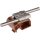 Dehn 339157 Zweimetall-Dachrinnenklemme Cu-St/tZn mit Doppelüberleger für Rd 8-10mm ZMDRK DUL 8.10 W16.22 CU STTZN