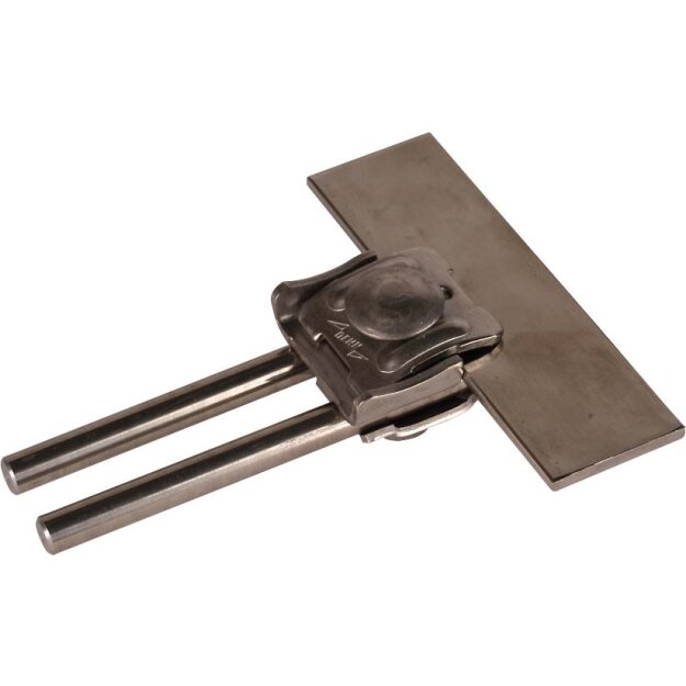 Dehn 365019 Falzklemme NIRO Klemmbereich 0,7-8mm mit Doppelüberleger für Rd 8-10mm FK DUL 6.10 KBF0.7 8 V2A