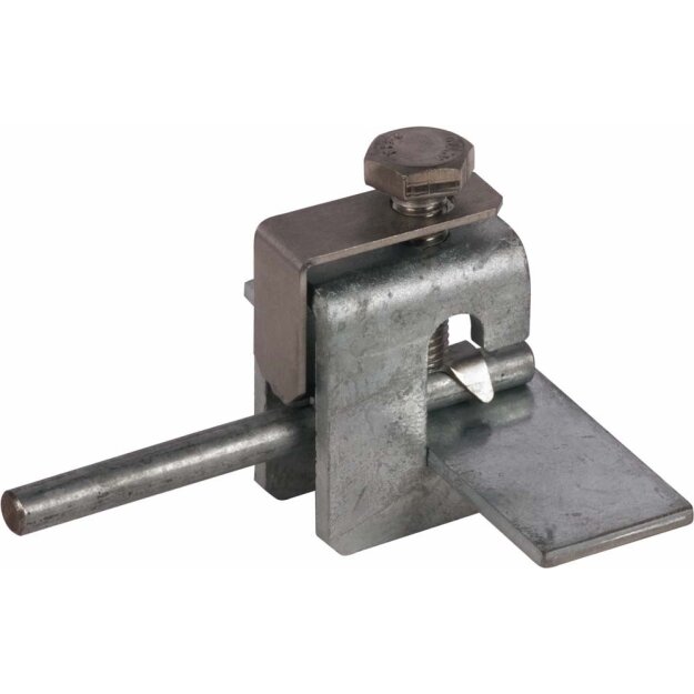 Dehn 372018 Anschlussklemme St/tZn Klemmbereich Fl 5-18mm für Rd 6-10mm AK 6.10 DS KBF5 18 STTZN