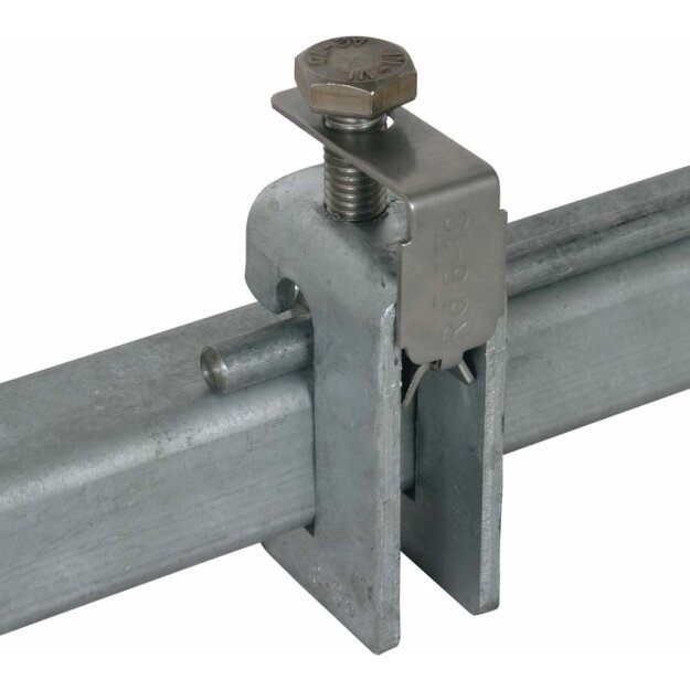 Dehn 372035 Anschlussklemme St/tZn Klemmbereich Fl 18-35mm für Rd 6-10mm AK 6.10 DS KBF18 35 STTZN