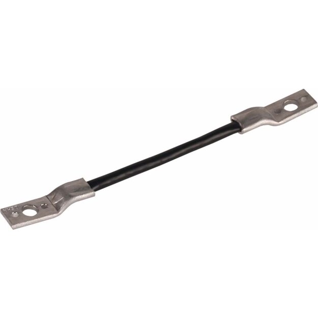 Dehn 377410 Überbrückungsseil Cu 16mm² L 400mm mit 2 Kabelschuhen B 10,5 und 2x6,5mm UEBS 16 L400 B10.5 B6.5 AL CU