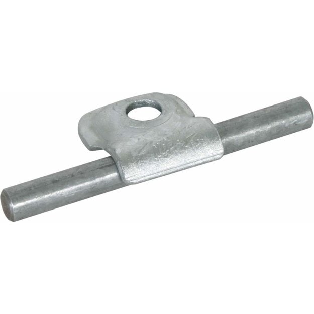 Dehn 390110 Klemmbock Rd 6-10mm St/tZn mit Bohrung D 9mm KB 6.10 B9 STTZN
