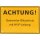 Dehn 480598 Hinweisschild ACHTUNG! Getrennter Blitzschutz mit HVI-Leitung HWS 300X210 AGBS HVI DE EN K