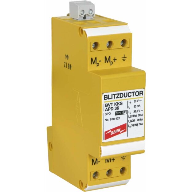 Dehn 918421 Kombiableiter BLITZDUCTOR VT für kathodische Korrosionsschutzanlagen BVT KKS APD 36