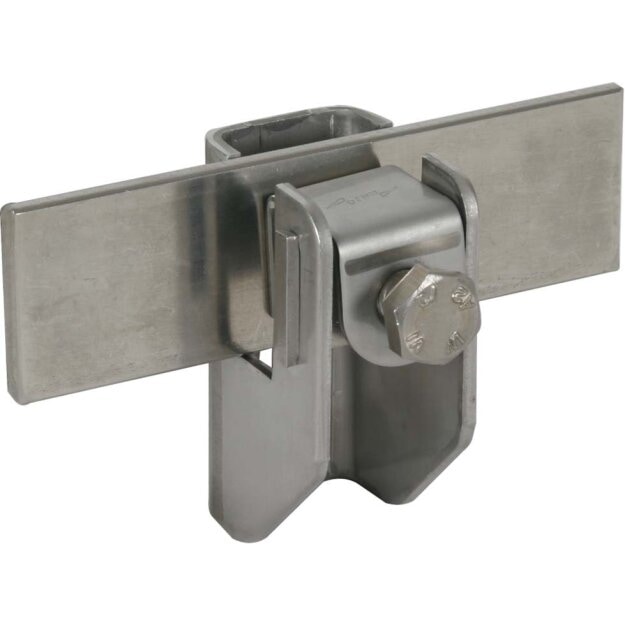 Dehn 277239 Flachband-Rundleitungshalter NIRO für Fl...11mm Rd 6.10mm Wandabstand 11mm FRH 11 6.10 WA11 B7 V2A