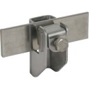 Dehn 277239 Flachband-Rundleitungshalter NIRO für...