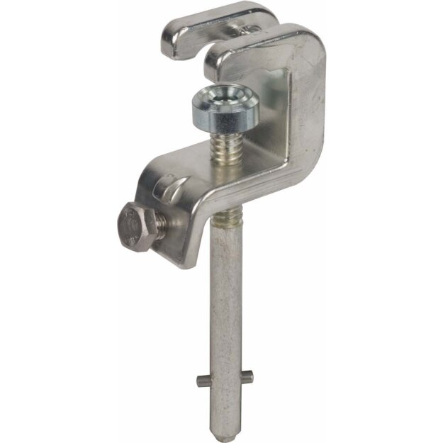Dehn 773331 Universalklemme D 25/30mm T 18mm Rd/Fl 30mm mit Spindel-Querstift lang UK 30 SQL