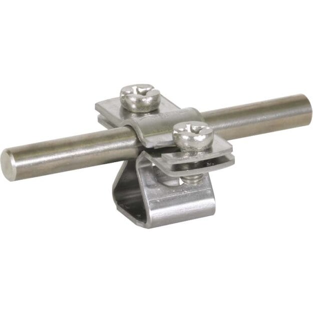 Dehn 274110 Leitungshalter NIRO mit Gewinde M8 für Rd 8-10mm LH ZS 8.10 FL20 M8 V2A