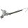 Dehn 204469 Dachleitungshalter SPANNsnap light NIRO K-grau H 16mm Rd 8mm Spannbreite 180-280mm DLH SSL 8 H16 FG180.280 GR V2A