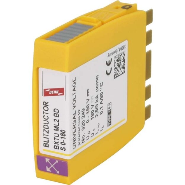 Dehn 920249 Kombiableiter-Modul für 1 Doppelader BLITZDUCTOR XTU mit actiVsense Technologie BXTU ML2 BD S 0-180
