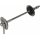 Dehn 478450 Erder-/Wanddurchführung  500-700mm m. Gewinde M10 L 708mm  NIRO (V4A)