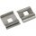 Dehn 540261 Kontaktplatte 4-50mm² und Doppelüberleger Rd 8-10mm mit Vierkantloch 12x12mm NIRO KP AQ4 50 DUL 8.10 VKL11 V2A