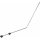 Dehn 101110 Fangspitze D 10mm L 1000mm Al -SET- 55° abgewinkelt mit 2 Falzklemmen Al FSPS 10 1000 W55 FK AL