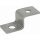 Dehn 390499 Endstück Z-Form mit je 1 Bohrung D 10,5mm und D 12,5mm NIRO ES ZF 2XB18 V2A
