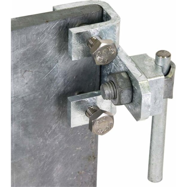 Dehn 372220 Anschlussklemme  waagrecht St/tZn f. Profile 3-18mm m. KS-Verbinder