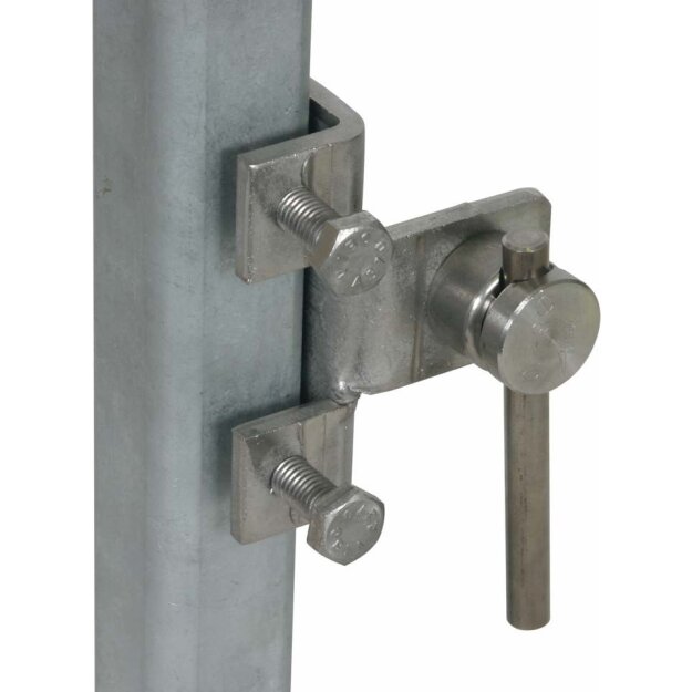 Dehn 372159 Anschlussklemme  senkrecht NIRO f. Profile 18-35mm m. KS-Verbinder