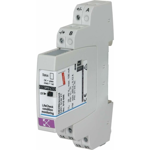 Dehn 910696 DEHNrecord Condition Monitoring Einheit zur Überwachung von BXT mit LifeCheck DRC SCM XT
