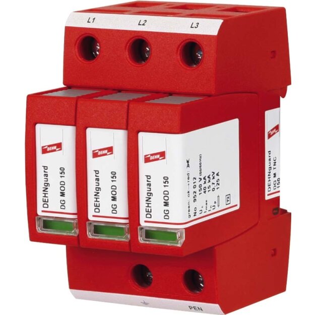 Dehn 952313 Überspannungsableiter Typ 2 DEHNguard M 3-polig für TN-C-Systeme DG M TNC 150
