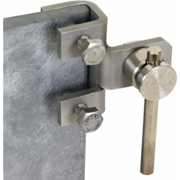 Dehn 372129 Anschlussklemme  senkrecht NIRO f. Profile 3-18mm m. KS-Verbinder