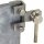 Dehn 372129 Anschlussklemme  senkrecht NIRO f. Profile 3-18mm m. KS-Verbinder