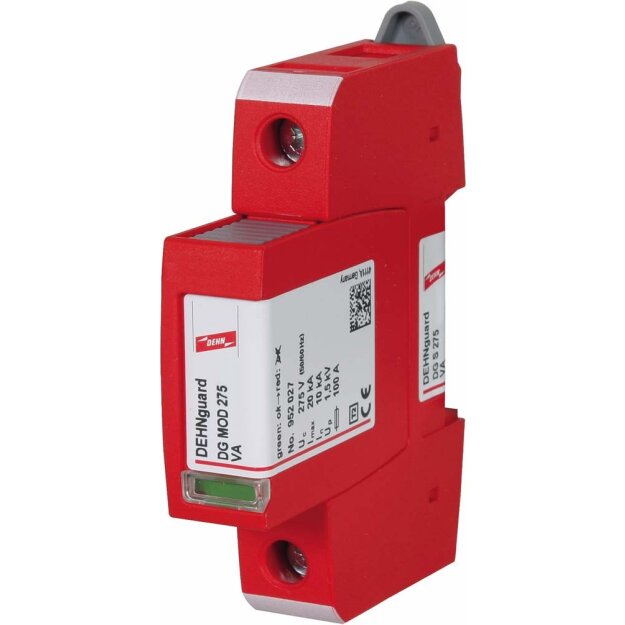 Dehn 952082 Überspannungsableiter Typ 2 DEHNguard S 1-polig Uc 275V AC DG S 275 VA