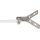 Dehn 106316 Eck-Befestigungswinkel 90 Grad NIRO mit Befestigungsbolzen Al B 16,2mm für DEHNiso EBW90 BB16 B5.1 6.5 11 V2A