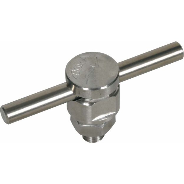 Dehn 301209 KS-Verbinder NIRO 200kA für Rd 10mm einteilig mit Federring KSV 200 10 FER V2A