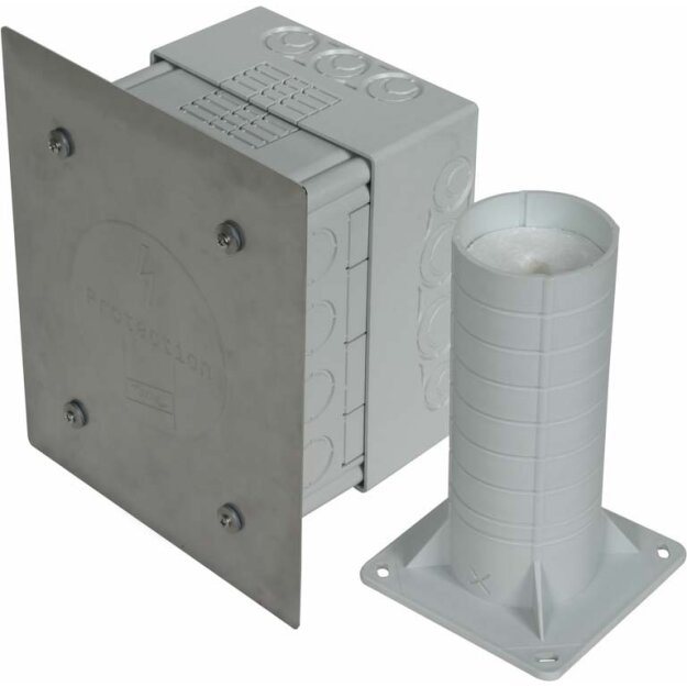 Dehn 476055 Trennstellenkasten für WDV-Systeme 185x145x90mm K-grau TSKS WDVS 185X140X88 AH50.200 K V2A