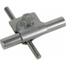 Dehn 392209 MV-Klemme NIRO 200kA für Rd 8-10/16mm...