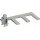 Dehn 900418 Erdungsbügel einphasig 3-polig 1,5 TE mit Anschlußklemme bis 25 mm² EB 1 3 1.5