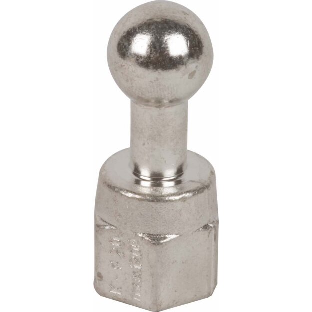 Dehn 754205 Kugelfestpunkt D 20mm gerade mit Innengewinde M10 KFP 20 M10