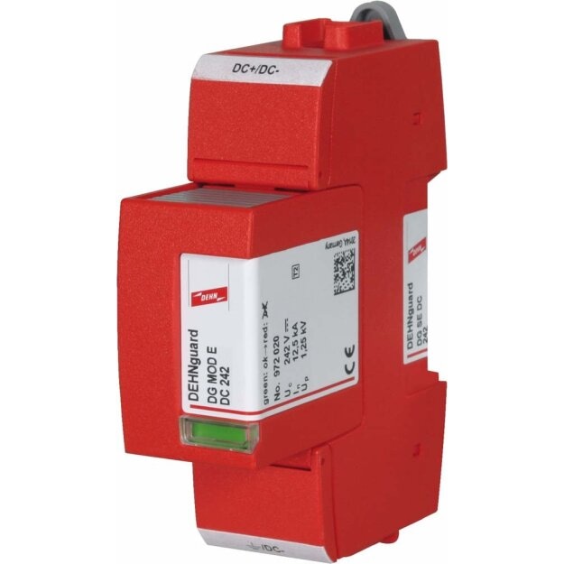 Dehn 972120 Überspannungsableiter Typ 2 DEHNguard SE DC 1-polig Uc 242V DC DG SE DC 242